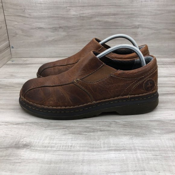 Dr. Martens Tevin Shoes Men\'s 8 Brown Leather Slip On Loafer Casual main image 6
